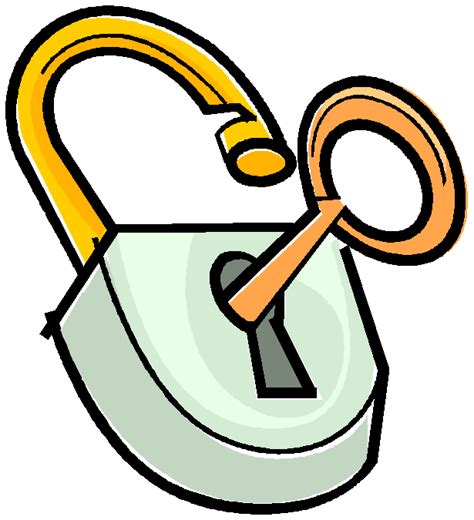 locked clipart|unlock clip art.